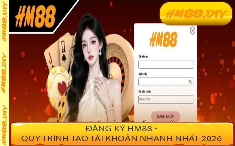 Đăng Ký HM88 - Quy Trình Tạo Tài Khoản Nhanh Nhất 2026